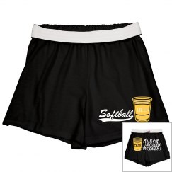 Lady Softball/BEER Shorts