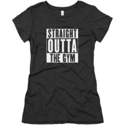 Ladies Slim Fit Super Soft Triblend Tee