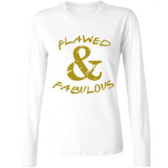 Ladies Relaxed Fit Basic Long Sleeve Tee