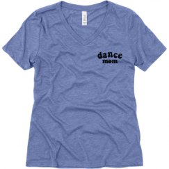 Ladies Relaxed Fit Super Soft Triblend V-Neck Tee