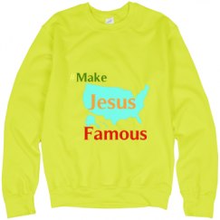 Unisex Neon Crewneck Sweatshirt