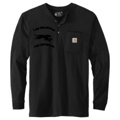 Unisex Carhartt Long Sleeve Henley Tee