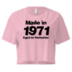 Ladies Festival Cali Crop Top Tee