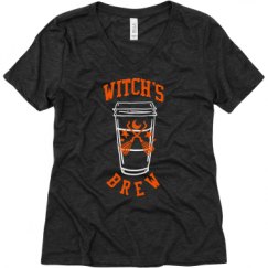 Ladies Relaxed Fit Super Soft Triblend V-Neck Tee