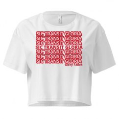 Ladies Festival Cali Crop Top Tee