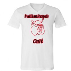 Unisex V-Neck Jersey Tee