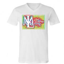 Unisex V-Neck Jersey Tee