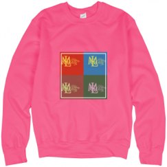 Unisex Neon Crewneck Sweatshirt
