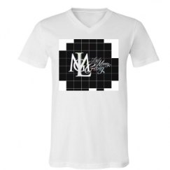 Unisex V-Neck Jersey Tee