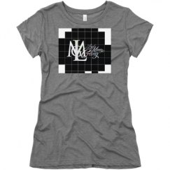 Ladies Slim Fit Super Soft Triblend Tee