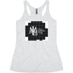 Ladies Slim Fit Super Soft Racerback Triblend Tank