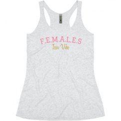 Ladies Slim Fit Super Soft Racerback Triblend Tank