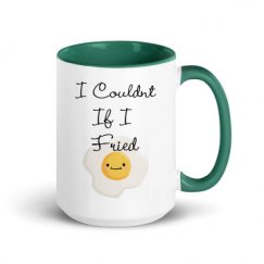 15oz Ceramic Mug with Color Inside