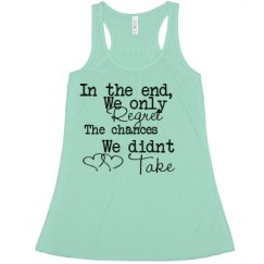 Ladies Flowy Racerback Tank