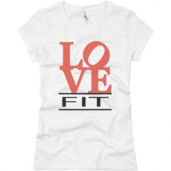 Ladies Slim Fit Basic Promo Jersey Tee