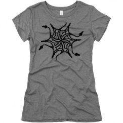 Ladies Slim Fit Super Soft Triblend Tee