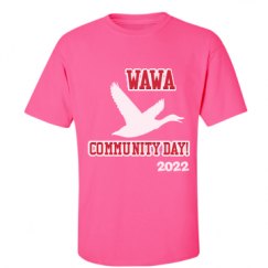 Unisex Ultra Cotton Safety Neon Crewneck Tee