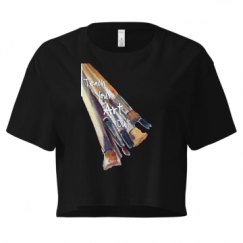 Ladies Festival Cali Crop Top Tee