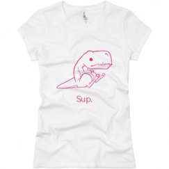 Ladies Slim Fit Basic Promo Jersey Tee