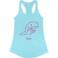 Ladies Slim Fit Racerback Tank Top