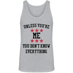 Unisex Jersey Tank Top