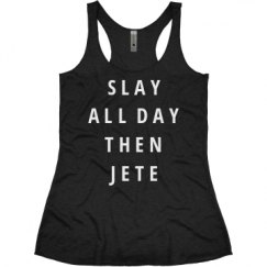 Ladies Slim Fit Super Soft Racerback Triblend Tank