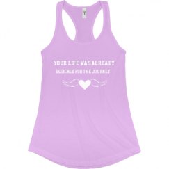 Ladies Slim Fit Racerback Tank Top