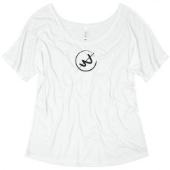 Ladies Flowy Slouchy Tee