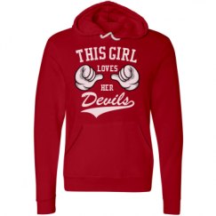 Unisex Fleece Pullover Midweight Hoodie