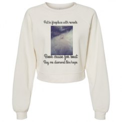 Women's Raglan Pullover Fleece