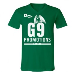 Unisex V-Neck Jersey Tee