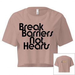 BREAK BARRIERS - CROP TOP