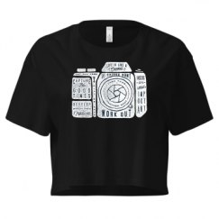 Ladies Festival Cali Crop Top Tee