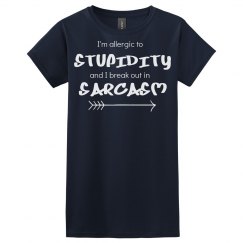 I'm Allergic Tee Women's