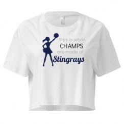 Ladies Festival Cali Crop Top Tee