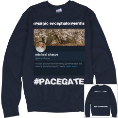 #PACEGATE (Sharpe - Unisex Navy Pullover)
