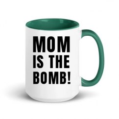 15oz Ceramic Mug with Color Inside