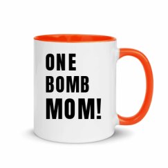 11oz Ceramic Mug with Color Inside