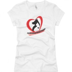 Ladies Slim Fit Basic Promo Jersey Tee