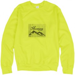 Unisex Neon Crewneck Sweatshirt