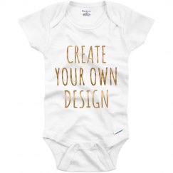 customized onesie for baby girl