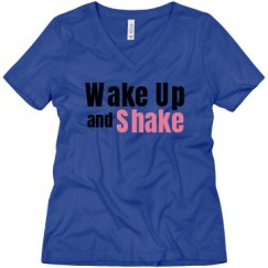 Ladies Relaxed Fit V-Neck Tee