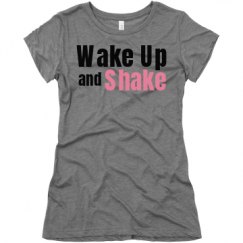 Ladies Slim Fit Super Soft Triblend Tee