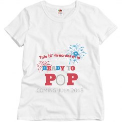 Fourth of July maternity shirt