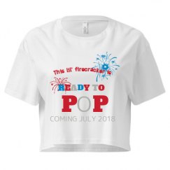 Ladies Festival Cali Crop Top Tee