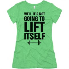 Ladies Slim Fit Super Soft Triblend Tee