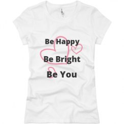 Ladies Slim Fit Basic Promo Jersey Tee