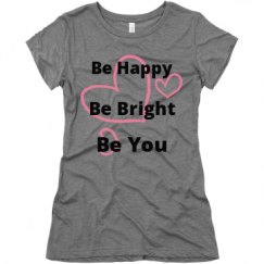 Ladies Slim Fit Super Soft Triblend Tee