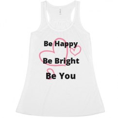 Ladies Flowy Racerback Tank