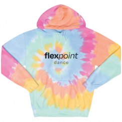 Unisex Tie-Dye Fleece Hoodie
